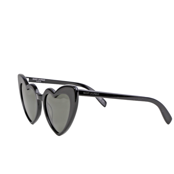 SAINT LAURENT Loulou SL181 Heart-Shaped Black Sunglasses  display picture 1